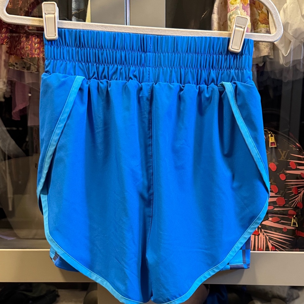 Beach Riot Vibrant Blue Athletic Shorts